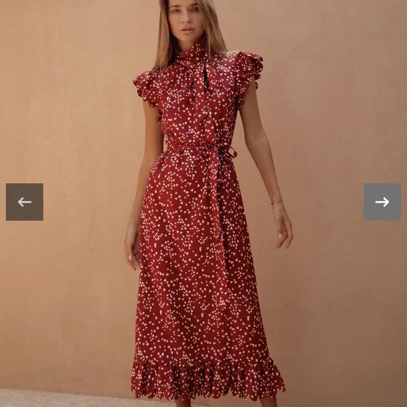 ALB Red Bella Heart Dress (sold out) - Picture 1 of 5